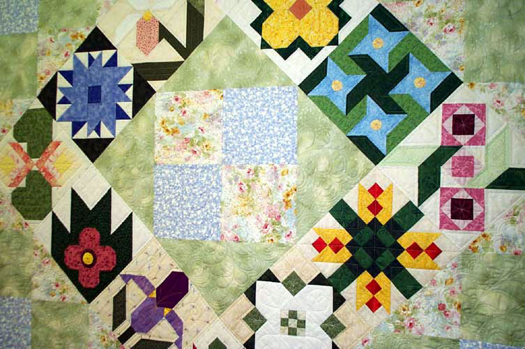 Roxanna Herder's Winsome Wildflower Quilt