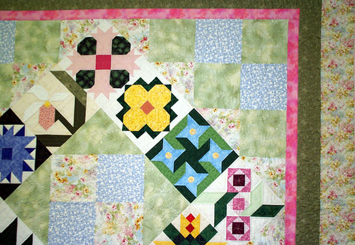 Roxanna Herder's Winsome Wildflower Quilt